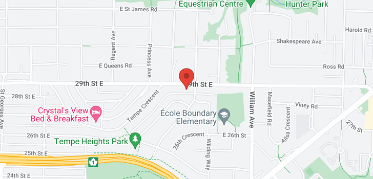 map of 737 E 29TH STREET